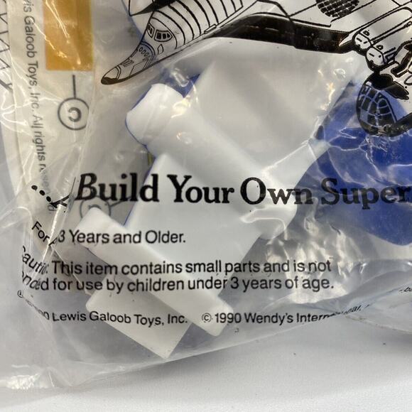 1990 Super Sky Carrier Micro Machines SEALED collectible toy Wendy’s Kids Meal - Picture 9 of 9